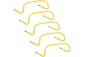 JELEX Agility - Set di 5 ostacoli da allenamento, in diverse misure, per esercizi interni ed esterni, in materiale plastico resistente