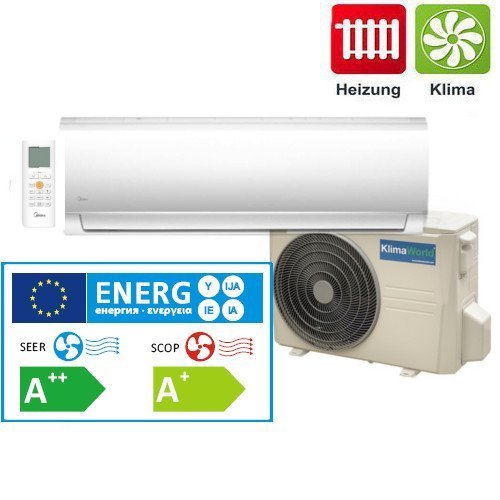 Klimaanlage Wandgerät Inverter Klimaworld ECO+ 27, 2,64 kW