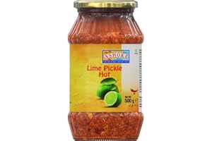 ASHOKA PICKLE LIME IN OIL (HOT), 500g