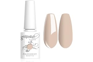 Vishine 8ml Gelpolish UV LED Soak Off Varnish Color Gel Nail Polish Manicure Salon Beige #1405