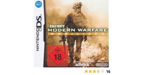 Call Of Duty Modern Warfare Mobilized Nintendo Ds Amazon De Games