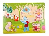 In The Night Garden Pick 'n' Place Wooden Puzzle
