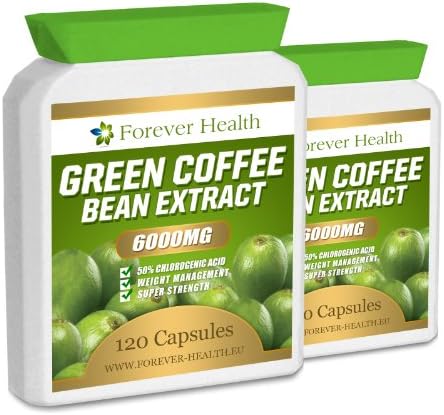 Green Coffee Bean Extract BURN FAT FAST ! High Strength 6000mg Slimming Diet Pills - AMAZING Fat Burner - Lose Weight and Slim Fast ! 240 Tablets FREE UK DELIVERY + FREE Diet &amp; Healthy Eating Plan !