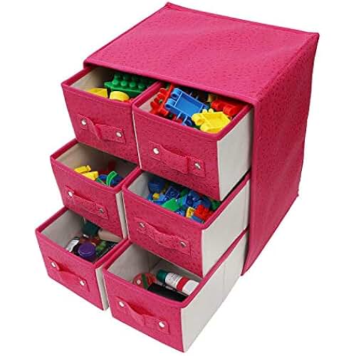 Amazon.co.uk Pink Storage Boxes / Storage Boxes & Chests Home & Kitchen