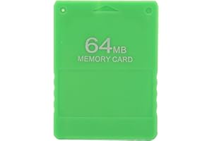 SXHLSELLER Tarjeta de Memoria FMCB Free McBoot V1.966 Tarjeta de Memoria para Juegos de Alta Velocidad de 64 MB para Versión Estándar y de Línea Delgada Todas Las Consolas (Verde)