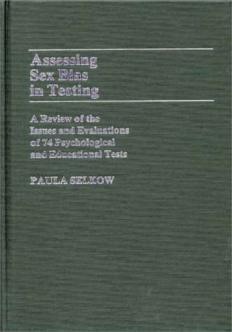 Maolsheachla: Download Assessing Sex Bias in Testing: A Review of the ...