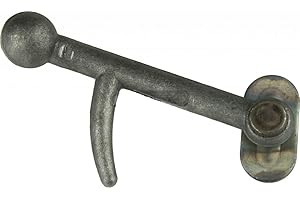 VIGLIETTA CHIUSURA A PALLA PER SPONDE CASSONI IN FERRO A SALDARE MISURA MEDIA SINISTRASX