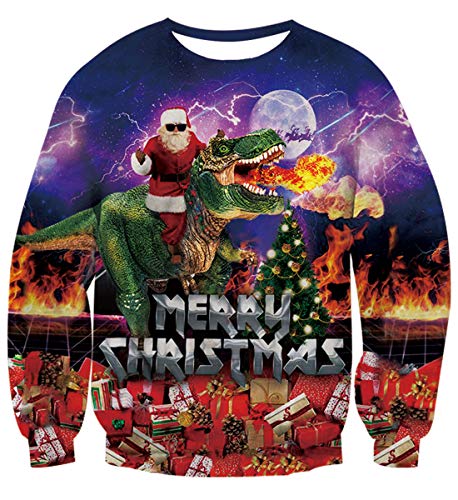 Amazon Happy Elfin Christmas Sweater Unisex Ugly Christmas