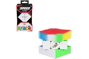 Rubik's - Speed Cube 3x3, original Ultra-leichtgängiger Zauberwürfel mit Magneten, hochwertige Verarbeitung für Einsteiger & Speedcubing-Profis, ab 8 Jahren