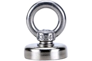 KUOXAN Magnet Neodymium Magnet Large Magnet Strong Magnet Recovery Magnet Neodymium Fishing Magnets,for Hanging, Fishing, Hoisting