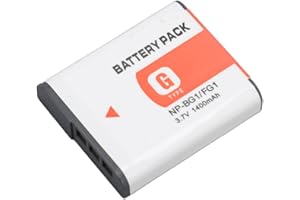 DIYEENI Zapasowa Bateria Litowo-jonowa NP BG1 do Aparatu DSC W30/W40/W50/W130/H3/H7/H50/H55/H90/HX5//HX5V/HX7/HX7V/HX9/HX9V do DSC T100/T20/T25/W100/W110 //W115/W120/W125//W150