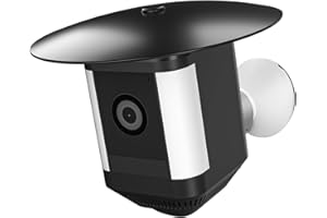 AKOEMXEEO Kamera Regenschutz für Ring Spotlight Kamera Plus, Aussen Überwachungskamera Abdeckung Sonnenschutz Kamera Zubehör für Ring Spotlight Spotlight Cam Plus, Schützt die Kamera vor Staub & UV-Strahlen