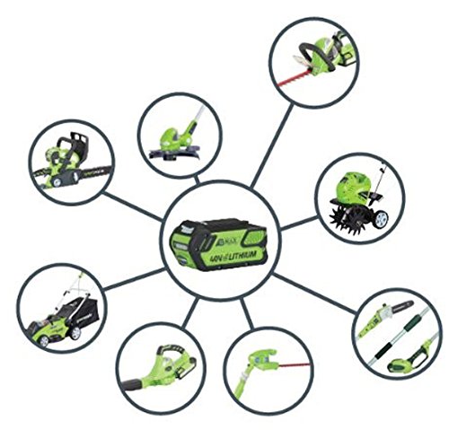 Greenworks Tools 21107VA 40V Akku-Rasentrimmer inklusive 2 Ah Akku und Ladegerät - 6