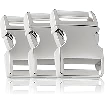 Ganzoo Fermoir à Clip En Plastique, Idéal Pour Les Paracordes (Bracelet