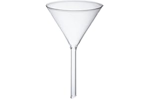 neoLab E-7047 Glastrichter, 80 mm Durchmesser, Stiellänge 80 mm