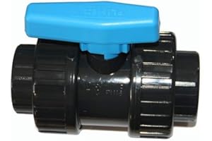 Jardiboutique - Vanne ø 50 mm a boisseau à coller PVC - PLIMEX