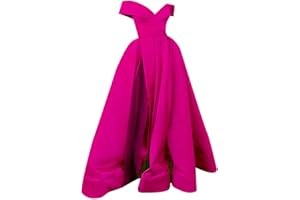 Daikascbny Vestito Donna Elegante Casual Curvy Ruffled Confortevole da Sera Lunghi Cerimonia Abito da Donna Senza Manica Vintage Cocktail Party Sposa Banchetto Abito Donna Estivo