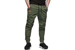 AlvaQ Pantalones De Trabajo Hombre Pantalon Chandal Hombre Joggers Largos Pants Cargo Hombre De Ocio con Bolsillos