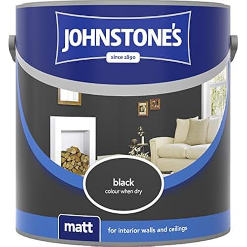 Amazon.co.uk black emulsion paint