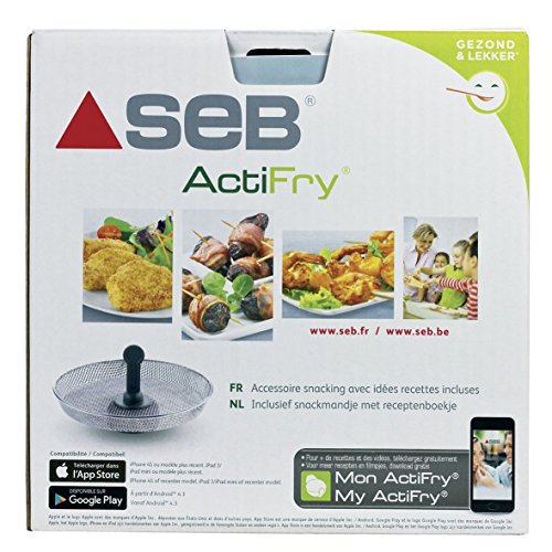 Tefal SEB XA701070 ORIGINAL Garkorb Korb Gitter Einsatz Snackaufsatz mit Griff z.T. AL80 FZ70 FZ7000 FZ7002 FZ7070 GH80 2in1 ActiFry Heissluft Fritteuse - 3