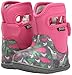 Baby/Kids/Toddler Classic Bogs Pink Grey Multi Playful Animals Design Winter Boots Wellingtons Waterproof Sizes 3-9 (5, Pink Multi)
