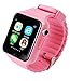 Price comparison product image Leydee Smart Watch Children Security Anti-Lost GPS Tracker Smartwatch Touch Screen With Camera Facebook Kids SOS Emergency Baby Gifts Watch For Iphone&Android , pink