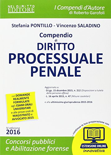 Compendio di diritto processuale penale. Con aggiornamento online libro