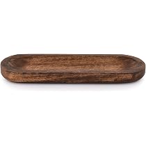 Kaizen Casa Bruciatore Incenso In Legno Di Mango - Porta Bastoncini E Portacenere Decorativo 11x4 Cm - Regalo Inaugurazione Casa