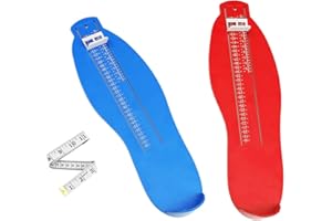 SSYANG 2 Pièces Appareil de Mesure de Pied,Pedimetre Enfants Appareils Mesure de Chaussures Achète un Appareil de Mesure de Chaussure Egle de Mesure de Longueur de Pied de Bébé,pour Enfants Confirme Taille