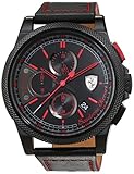 Scuderia Ferrari Orologi Herren-Armbanduhr Formula Italia S Analog Quarz Leder 0830273
