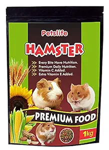 Petslife Hamster Premium Food, 1 kg