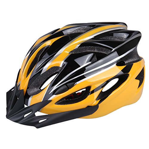 Six Foxes Fahrradhelm, Unisex Erwachsenen Fahrradhelm Rennradhelm mit abnehmbarem Visier und Futter, verstellbarem Thrasher