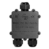 Zacfton Abzweigdose IP68 Wasserdicht Kabelverbinder Aussen,...