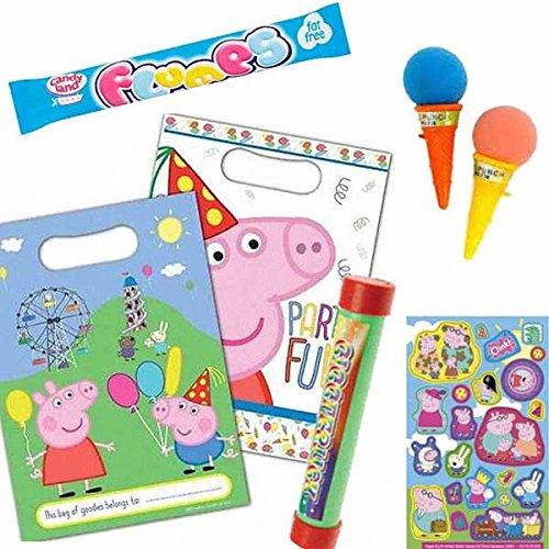 Peppa Pig Filled Party Bags (no. 1), one supplied