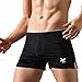 Produktbild Herren Badeshorts Seaside,TUDUZ Trunks Unterwäsche Herren Shorts Bulge Pouch Unterhose (Schwarz, S(Taille:64-74cm))