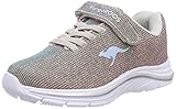  KangaROOS Unisex-Kinder Kangashine EV Sneaker, Mehrfarbig (Silver/Baby Blue), 28 EU
