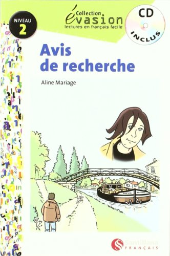 Evasion niveau 2 avis de recherche + cd (evasion lectures français)