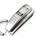 Produktbild HRFHLHY Kristallknopf Wandtelefon LCD-Wandmonat/Desktop-Telefon, EIN-Knopf Wiedergabe/Callback-Funktion,Brown