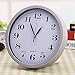 Produktbild YROAR CLOCKS 8 Zoll Wanduhr Silent Watch kurze Mode elektronische Uhr Wanduhren, Wei