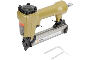 MLMLH Pistola neumática de clavos - Profesional Práctica P625 neumática Aire Pin clavadora de aire grapadora for el grano del clavo 100pcs 10-25mm Longitud de aire clavadora