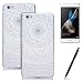 Produktbild Huawei P8 Lite Hülle, SpiritSun Transparent Handy Hülle für Huawei P8 Lite Weich TPU Silikon Schutzhülle Niedlichen Muster Schale Tasche Ultradünnen Etui Anti-stoß Kratzfeste Case Cover mit Stylus Pen und Schutzfolie - Rosa Mandala Blume