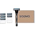 Amazon Brand - Solimo Men 5 Blade Razor + 6 Refills : Amazon.co.uk ...
