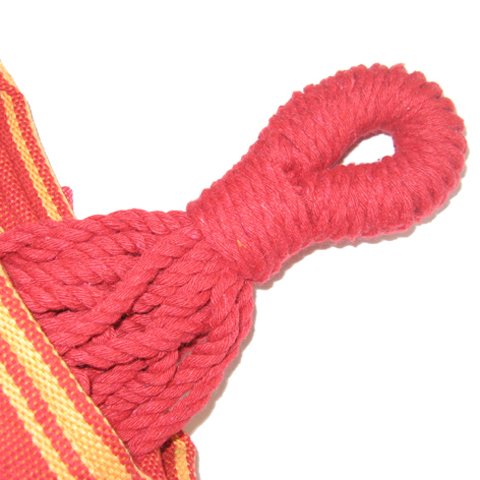 Ocean5 Hängesessel Hängematte Hängeliege Hängestuhl Möbel Outdoor Garten Auswahl Motiv rot gelb - 3