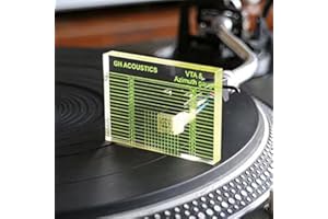 Bomoya Protractor VTA - Cartucho de fonógrafo para tocadiscos de vinilo para alinear la pantalla táctil, herramienta de ajuste para la mayoría de las ocasiones