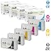 LD© Remanufactured Epson T786XL / T786 / 786 Set of 5 High Yield Ink Cartridges (2 Black, 1 Cyan, 1 Magenta & 1 Yellow) for WorkForce Pro 4630, 4640, 5110, 5190, 5620, 5690 RS.7549.00