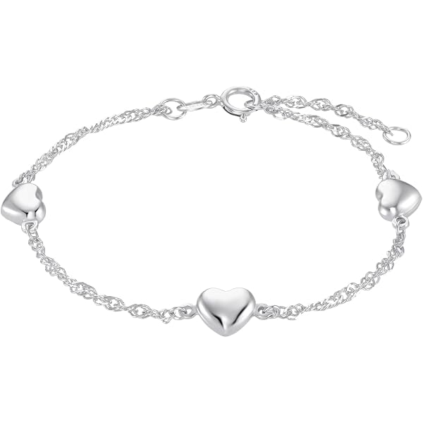 SCOUT Kinderarmband Aus 925er Silber – Mit Handbemalten Blümchen- & Frosch-Anhängern, Rhodiniert & 17 Cm Lang