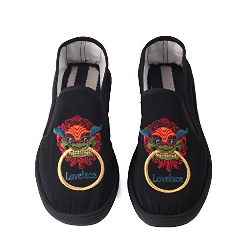 LvYuan Unisex Chinese Traditional Cloth shoes / casual retro Breathe Embroidery shoes /Kung Fu shoes / Martial Arts / slip-on shoes