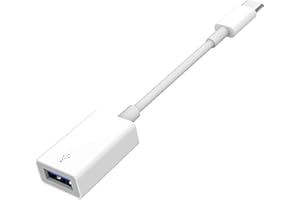 SER FLYMON USB C Adapter Type C Male to USB 3.0 A Female OTG Cable Compatible with Thunderbolt 3 MacBook Pro Air,Mac Mini,iPad Pro,Huawei P30,Samsung Galaxy S20 S10 A51 A71 A21s Tab S6,Dell,Google Pixel and more
