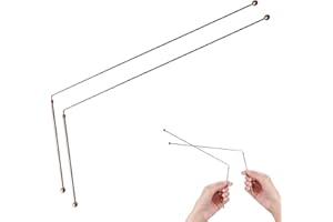 GBKDQQ Materiale di alta qualità: la canna da ramo è realizzata in rame puro al 99,99% di alta qualità, che è robusto e garantisce una durata e una stabilità a lungo termine