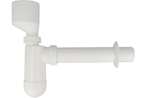 EVENES profizeug24® Urinal Flaschen Ablauf Urinal Siphon Absaug Sifon DN 50 x 40